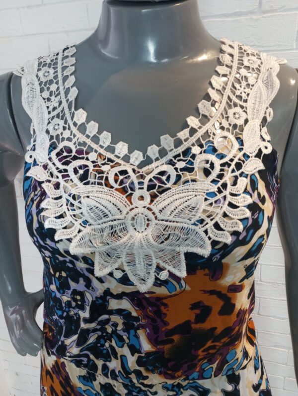 Vestido estampado Tipo indiano Tamanho M/G - Image 3