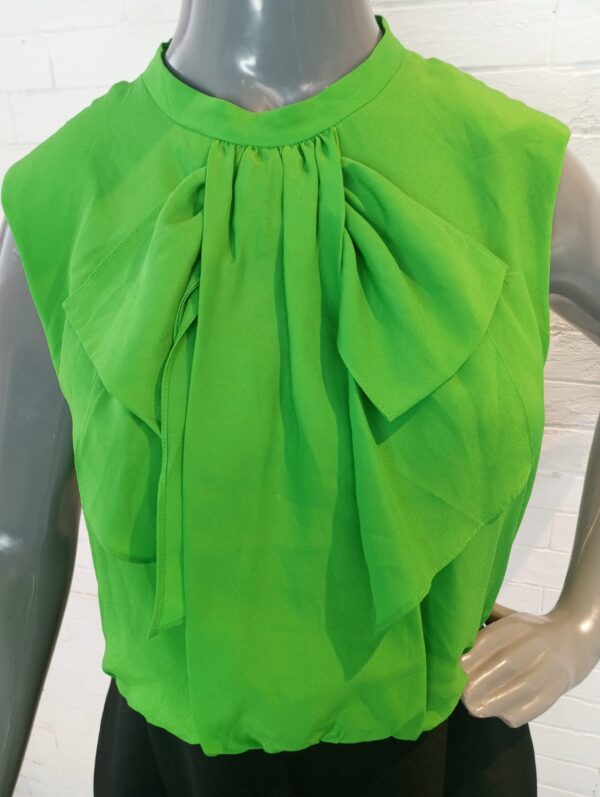Vestido Verde e preto tamanho 40 - Image 2