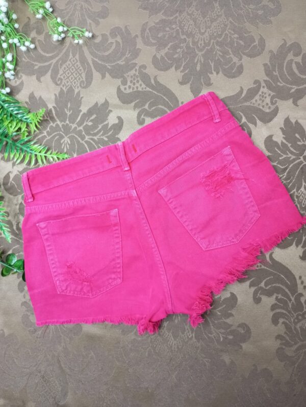 Short jeans Rosa  Tamanho  36 - Image 4