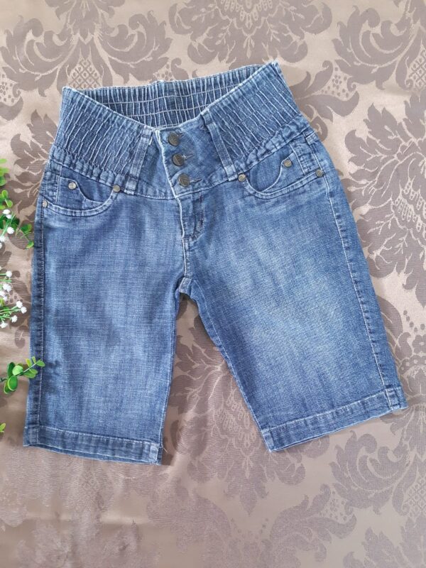 Bermuda jeans  Cois alto   42